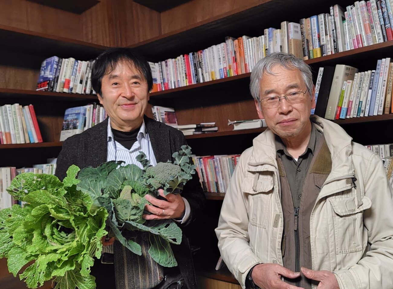 本年の練馬文化の会でご講演いただいたた永田先生訪問